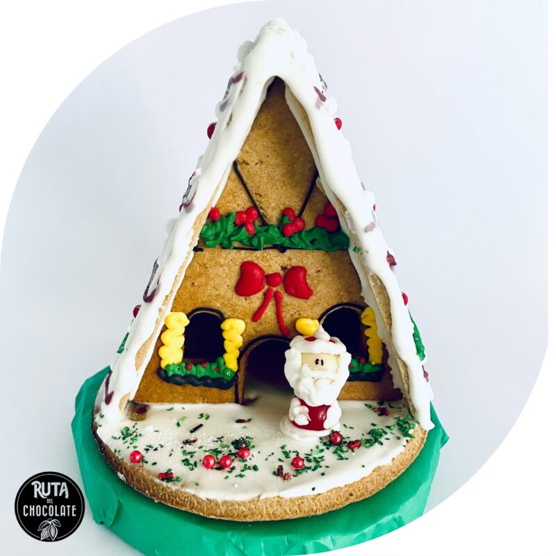 Casa "A" galleta Navidad