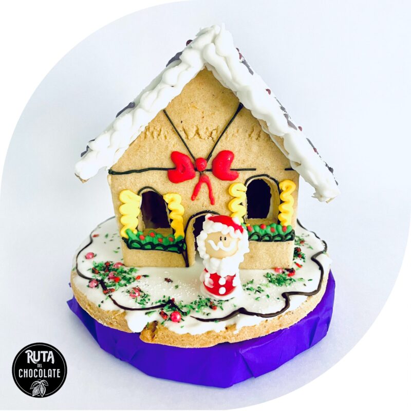 Casa chica galleta Navidad